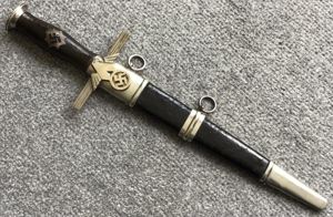 Third Reich RLB Second Model RLB Officer Dagger- Weyersberg