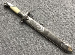 Third Reich RAD Officers Dagger-WKC