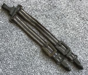 Third Reich Luftwaffe Officers Dagger Hanging Straps