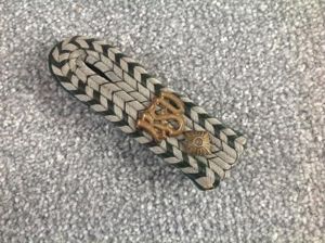 Nazi Shoulder board- Customs