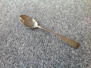 SS Castle Wewelsburg Teaspoon /Grapefruit Spoon-Pattern 02