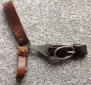 Third Reich SA Three Piece Dagger Hanger