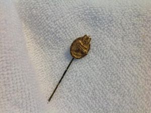 Third Reich Tank Battle Badge Stickpin