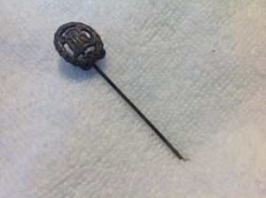 Third Reich Bronze DRL Stickpin