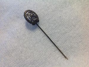 Third Reich Bronze DRL Sportsbadge Stickpin