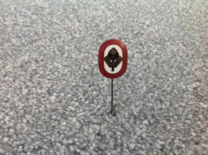 Third Reich RAD Service Stickpin