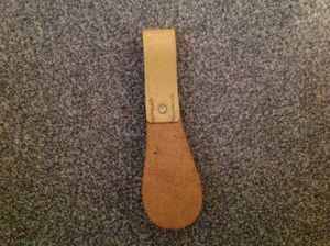 Third Reich SS White Leather Parade Sword or Dagger Hanger