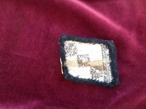 Third Reich SS Officers collar patch