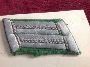 Third Reich Pair of Collar tabs to an Army Propaganda …