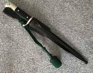 Third Reich Single Etch Dress Bayonet-Evertz