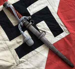 Third Reich Army Dagger -Damascus