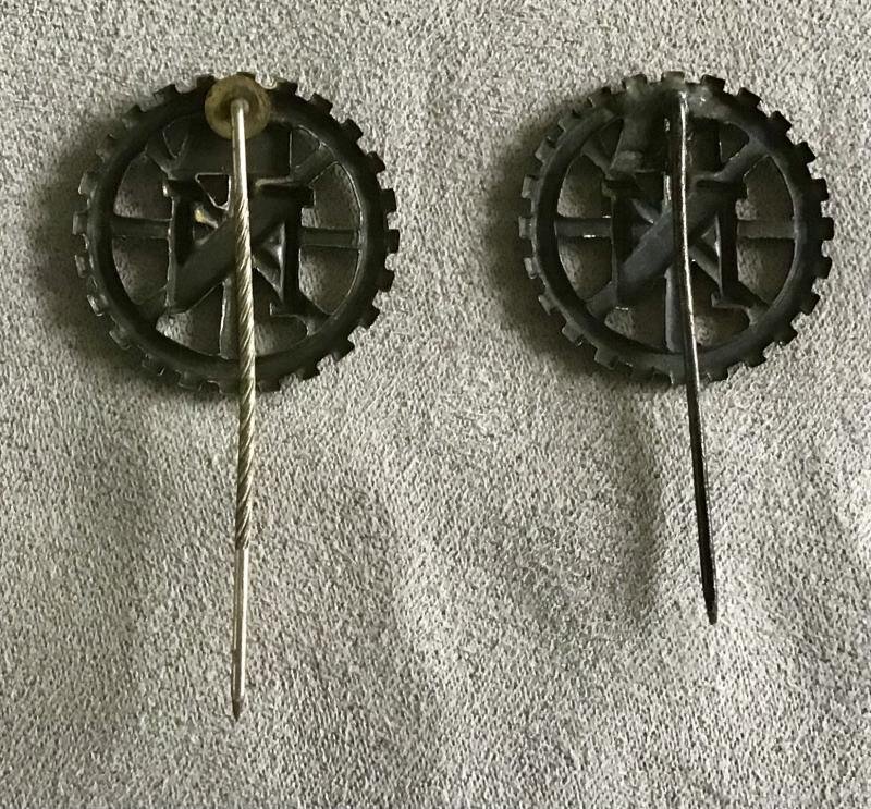 Third Reich TENO Lapel Pin — image 2