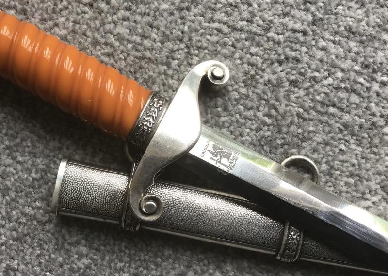 Third Reich Army Officers Dagger-Eickhorn+Distributor Marked — image 4