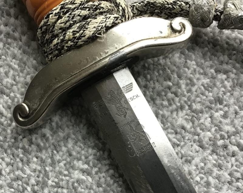 Third Reich TENO Officers Dagger-Low Issue No. — image 4