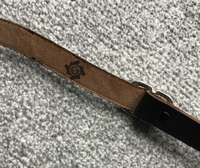 Third Reich Cross Strap-TENO Marked — image 2