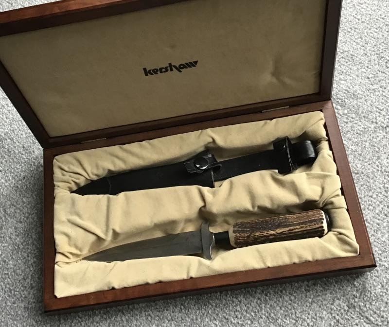 Kershaw Special Presentation Damascus Knife — image 2