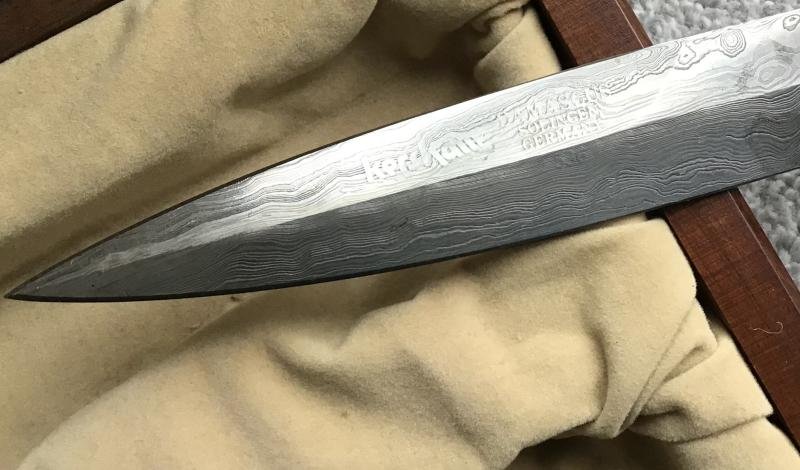 Kershaw Special Presentation Damascus Knife — image 4