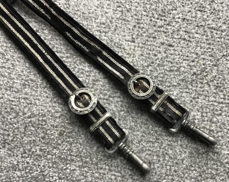 Third Reich TENO Officer Dagger Hangers and Belt Loop — image 3