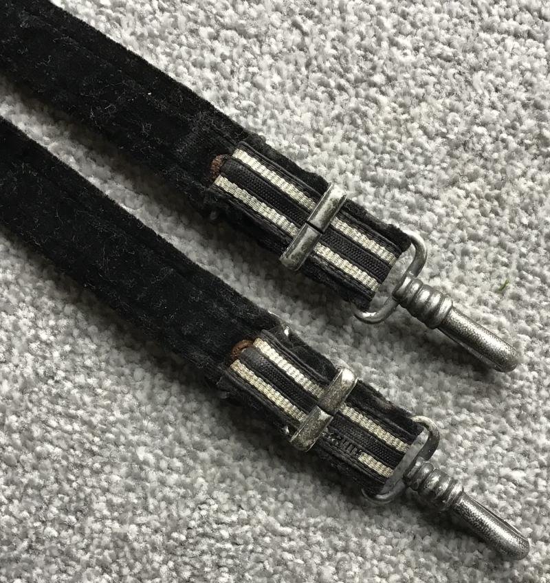 Third Reich TENO Officer Dagger Hangers and Belt Loop — image 5