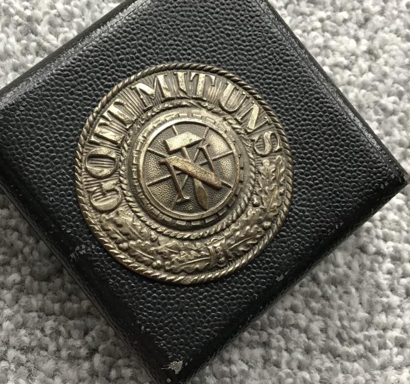 Third Reich TENO Belt Buckle Centre — image 2