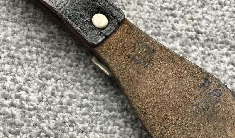 Third Reich TENO Officer Hangers and TENO Belt Loop — image 3