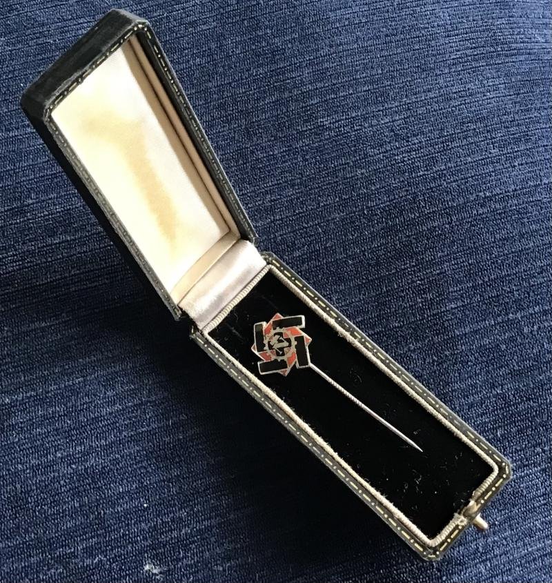 Third Reich TENO Members lapel pin-Boxed — image 2