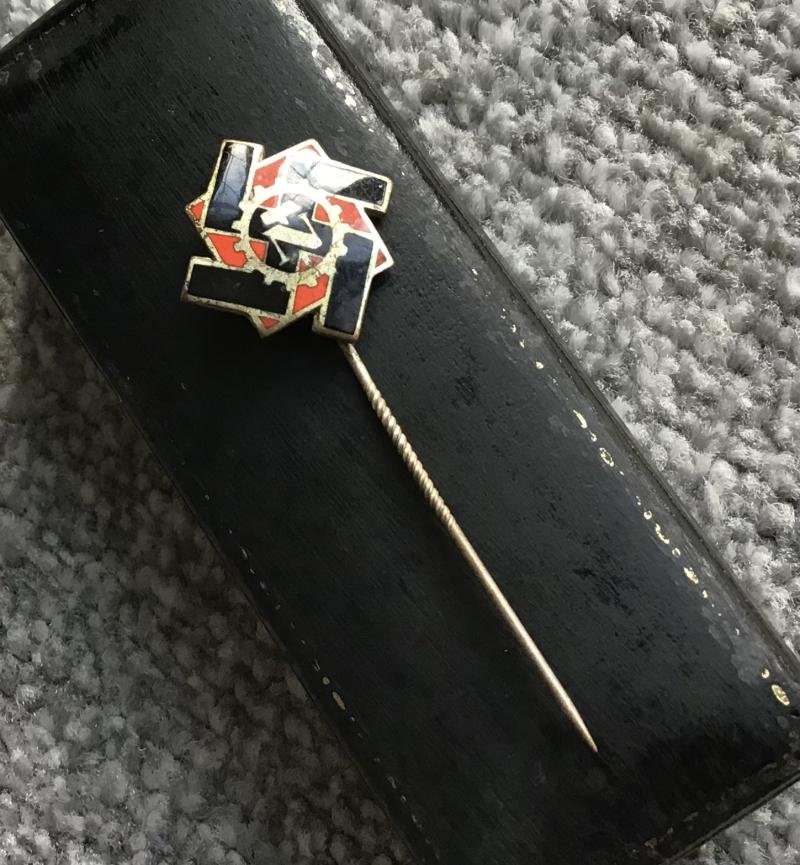 Third Reich TENO Members Lapel Pin-Boxed — image 3