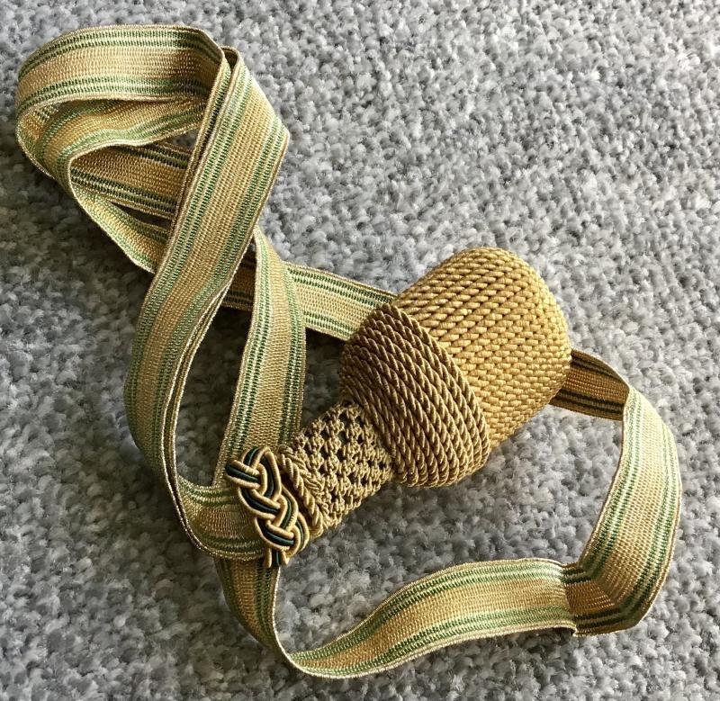 Third Reich Senior Foresters Cutlass Portepee — image 3