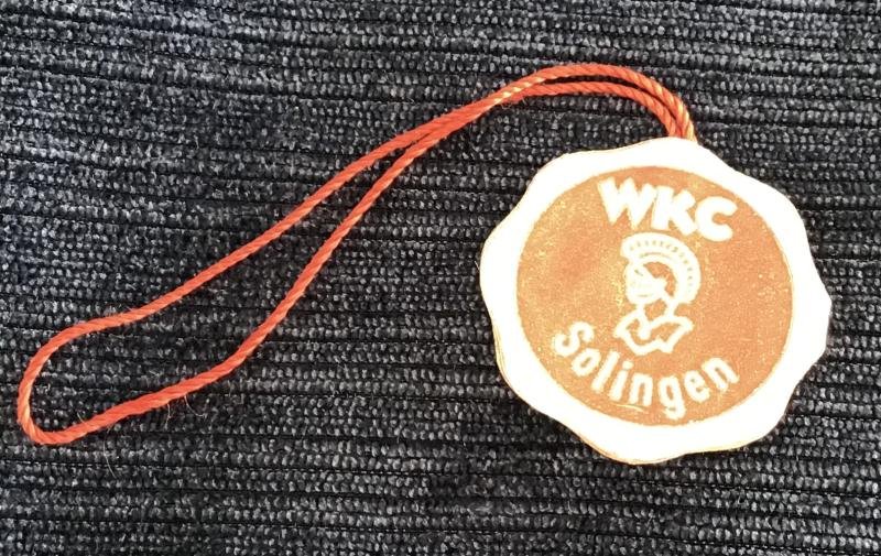 Third Reich WKC Paper Dagger Tag — image 3