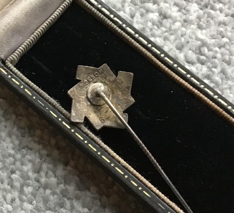 Third Reich TENO Members Lapel Pin — image 2