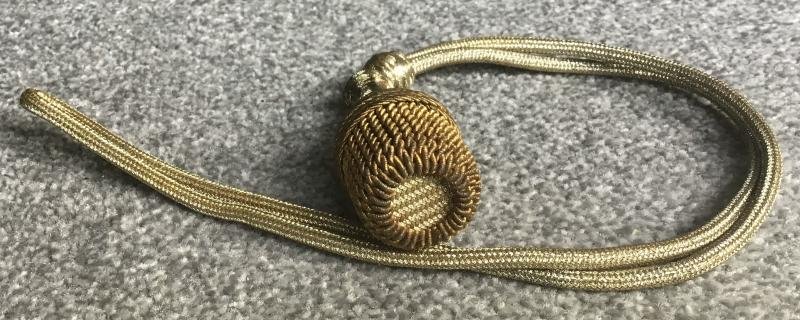 Third Reich Gilded Navy Portepee — image 4