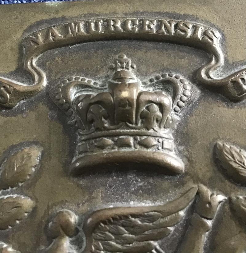 18th Royal Irish Regiment Cross Belt plaque — image 4