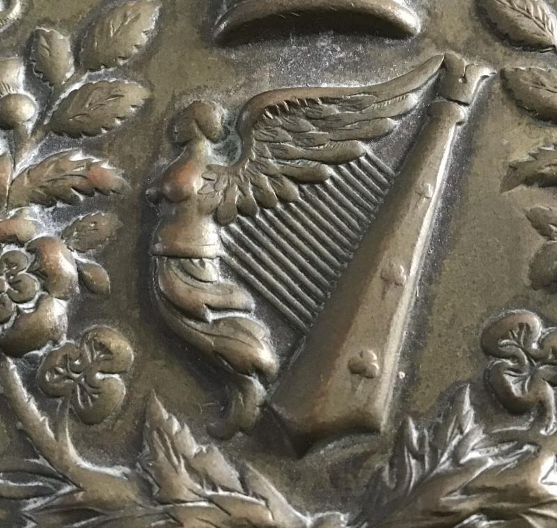 18th Royal Irish Regiment Cross Belt plaque — image 5