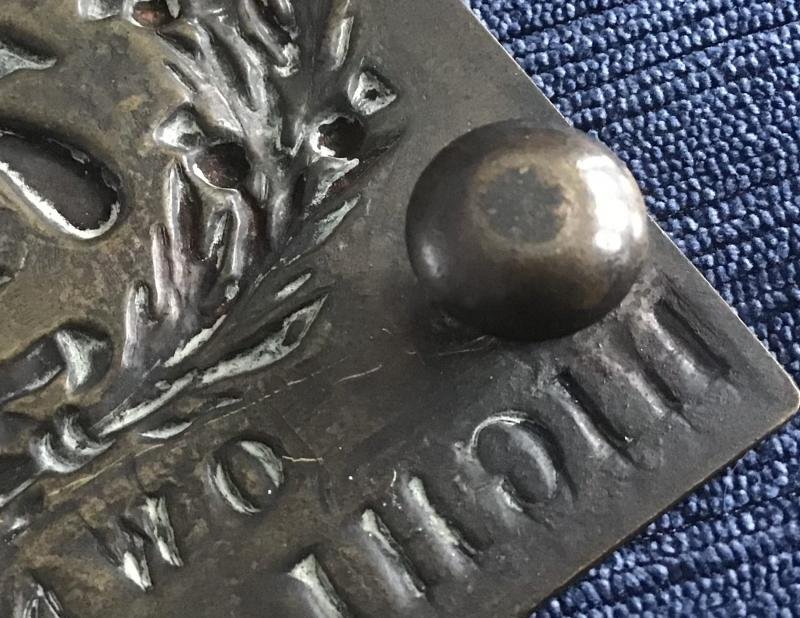 72nd Regiment Duke Of Albany's Cross Belt Buckle WW1 — image 3