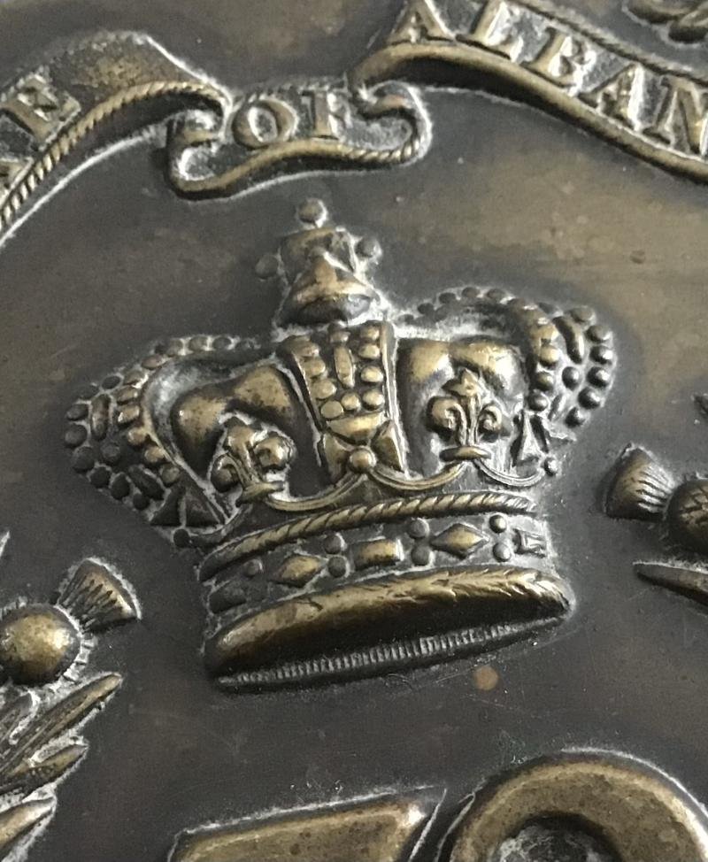 72nd Regiment Duke Of Albany's Cross Belt Buckle WW1 — image 5