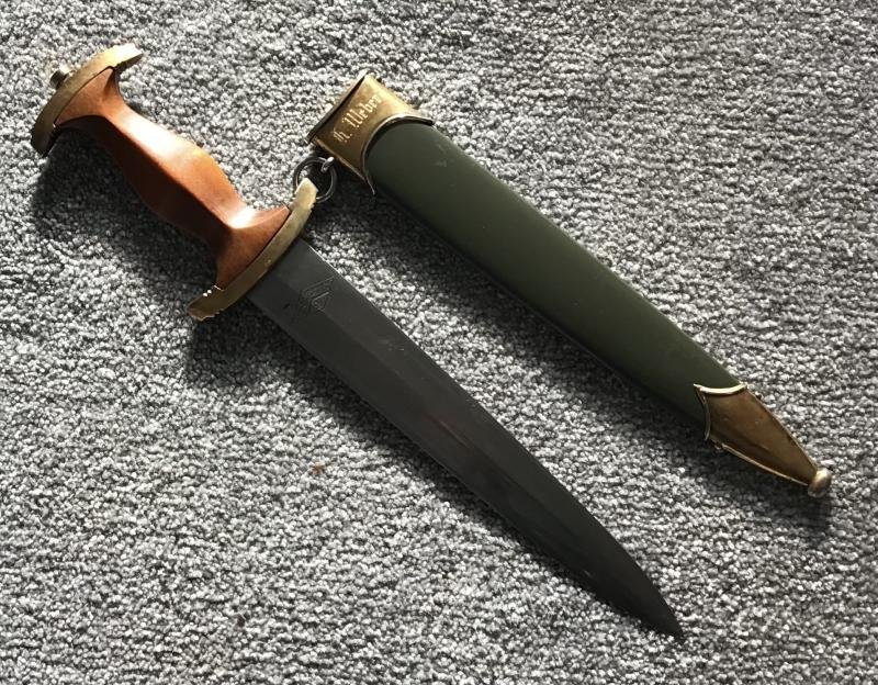 Third Reich Marine SA/NPEA Dagger-Bickel-Personalised — image 2