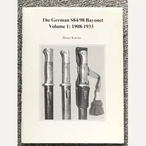 Book-The German Bayonet S84/98-Karem