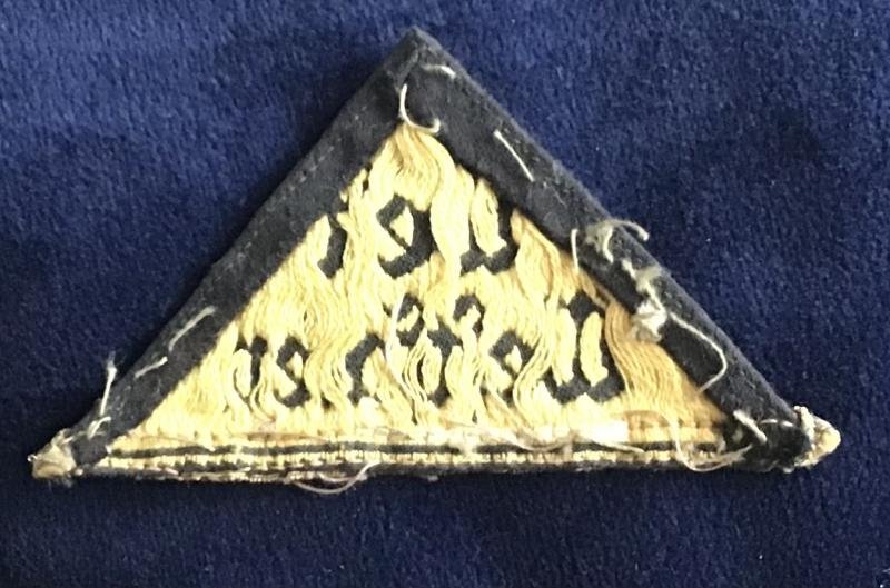 Third Reich HJ Sleeve Triangle — image 2