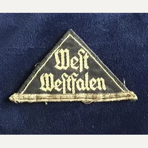 Third Reich HJ Sleeve Triangle