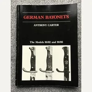 Book-German Bayonets- Anthony Carter