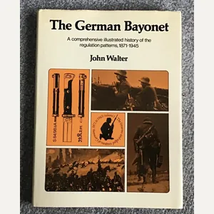 Book-The German Bayonet-John Walter