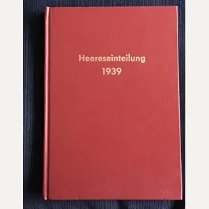 Book-Heereseinteilung 1939