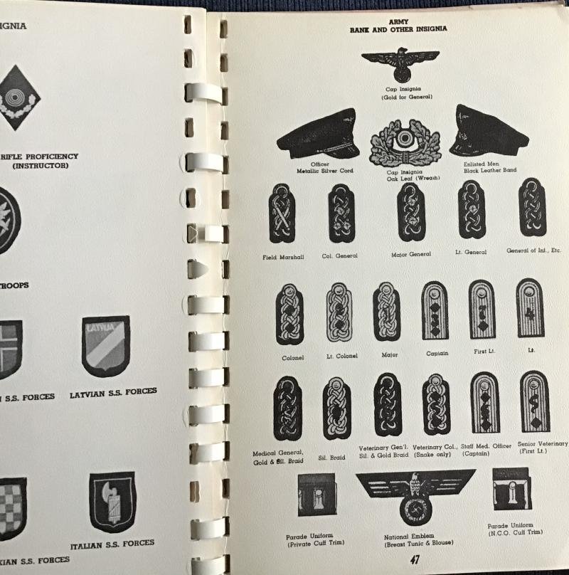 Book- Collectors Handbook on German Military relics — image 2