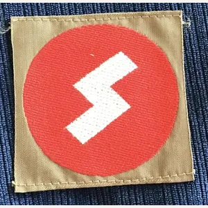 Third Reich DJ Sleeve Badge.