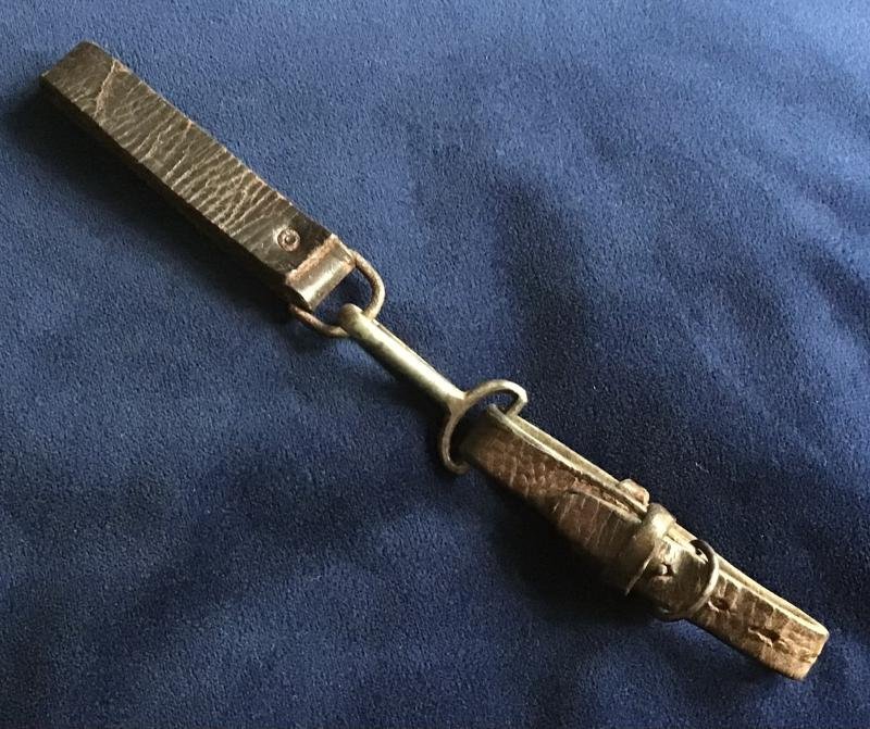 Third Reich SA Dagger Hanger and Belt Loop — image 2