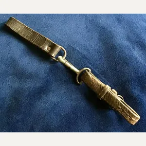 Third Reich SA Dagger Hanger and Belt Loop