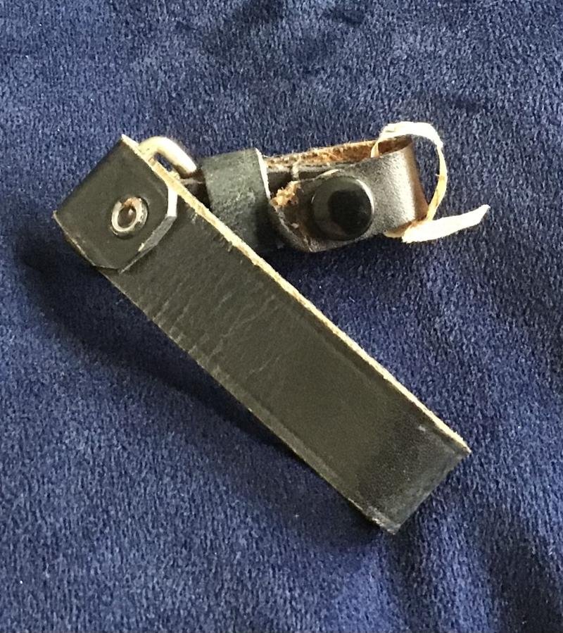 Third Reich SS Dagger Belt Loop and Grip Strap — image 5