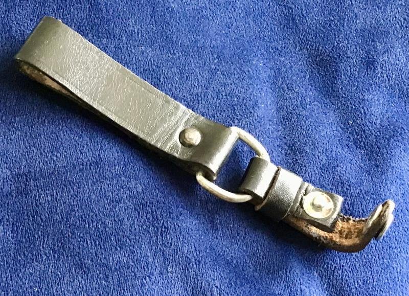 Third Reich SS Dagger Belt Loop and Grip Strap
