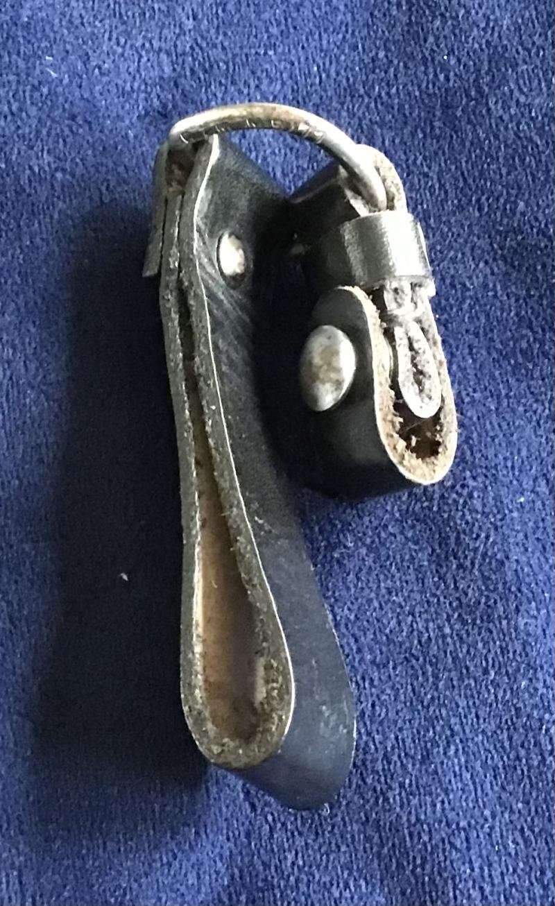 Third Reich SS Dagger Belt Loop and Grip Strap — image 4