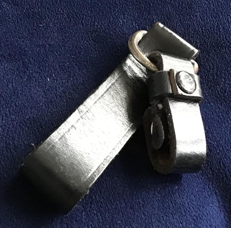 Third Reich SS Dagger Belt Loop and Grip Strap — image 5